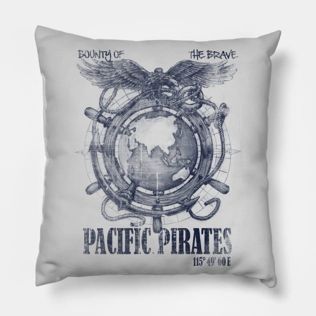 Pacific Pirates Pillow by Buy Custom Things