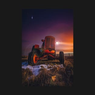 Red Cast Tractor Awakens T-Shirt