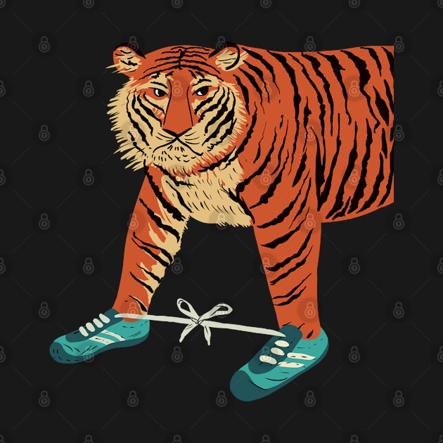 sport tiger by NevermindOnArt