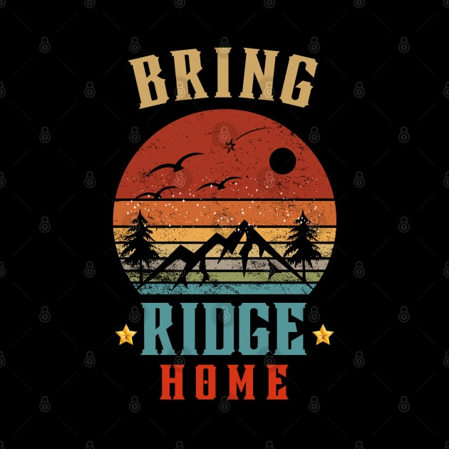 Vintage Retro - Bring Ridge Home by Adam4you