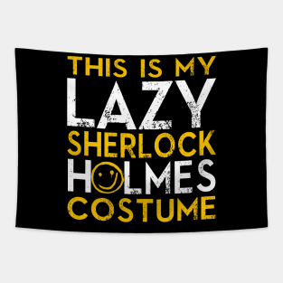 Lazy Sherlock Holmes Costume Tapestry