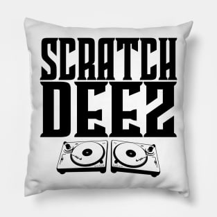 Scratch DEEZ Turntables Pillow