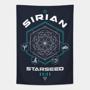 Sirian Starseed Light Code Sacred Geometry 11:11 Tapestry