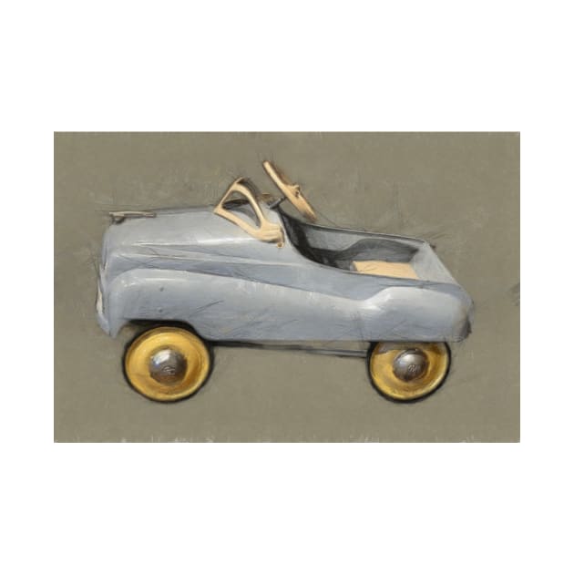 Antique Pedal Car by michelle1991