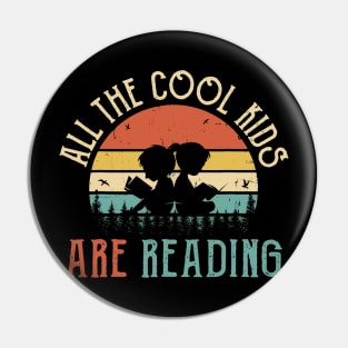 All the Cool Kids are Reading Book Pin