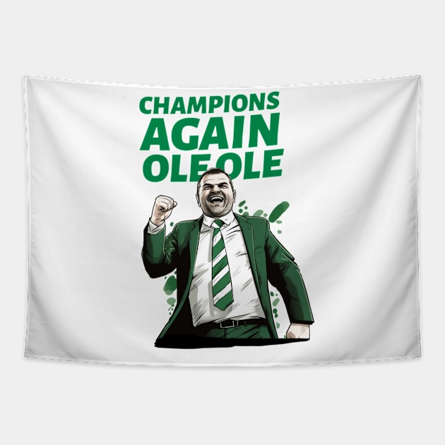 Champions Again! Ole Ole Tapestry by apsi