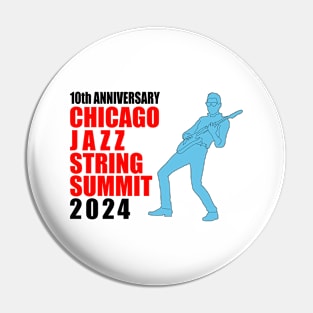 Chicago Jazz String Summit 2024 Pin