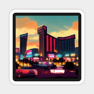 Las Vegas | Comics style Magnet