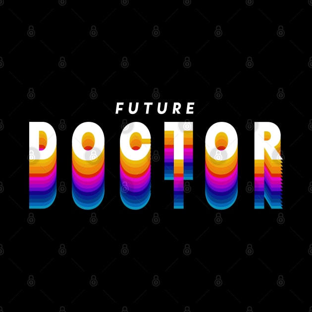 future doctor in gradient color by rsclvisual