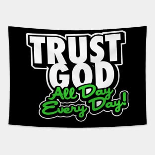 Trust God Tapestry