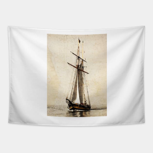 Sail Away Tapestry by tgass