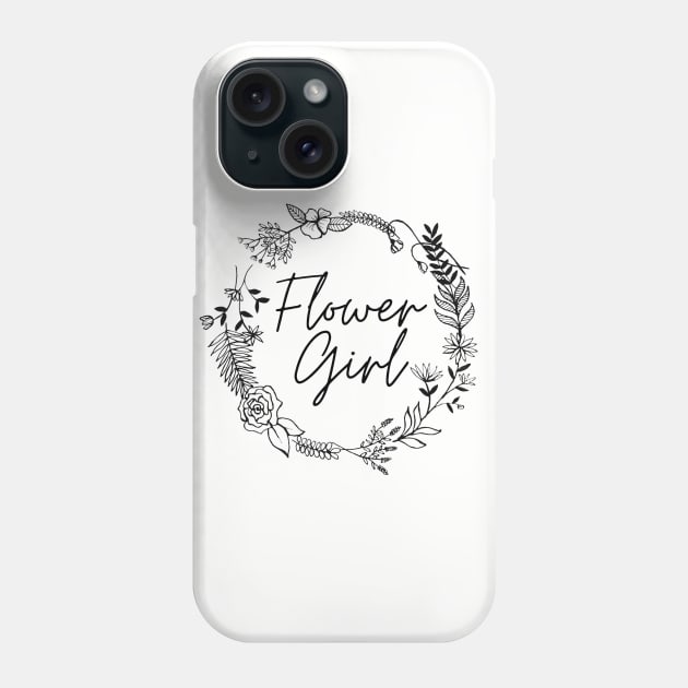 Flower Girl Phone Case by Koala Station