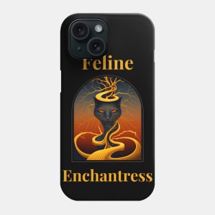 Feline Enchantress Phone Case