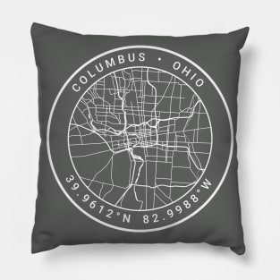 Columbus Map Pillow