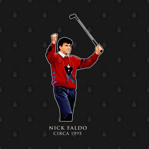 Nick Faldo Golf Circa 1992 by RunAndGow