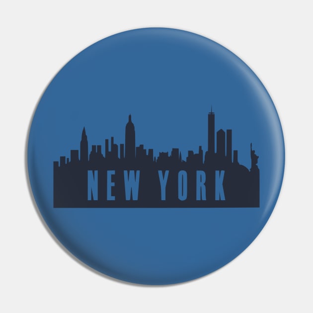 Big Apple Pin by OrangeCup