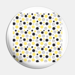 Virus seamless pattern Pin