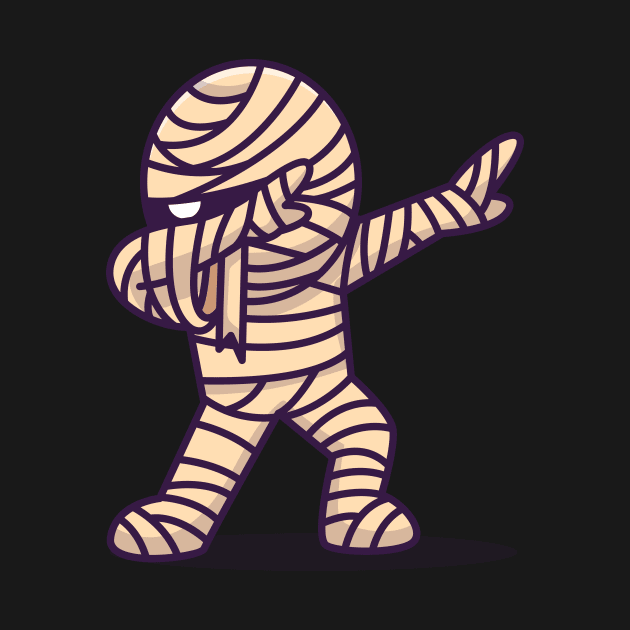 Cute Mummy Dabbing Cartoon by Catalyst Labs