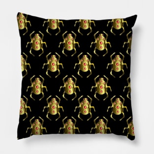 Gold Bugs Pillow