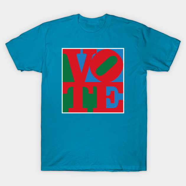 Discover Love to Vote - Classic - Politics - T-Shirt