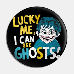 ghost boy Pin