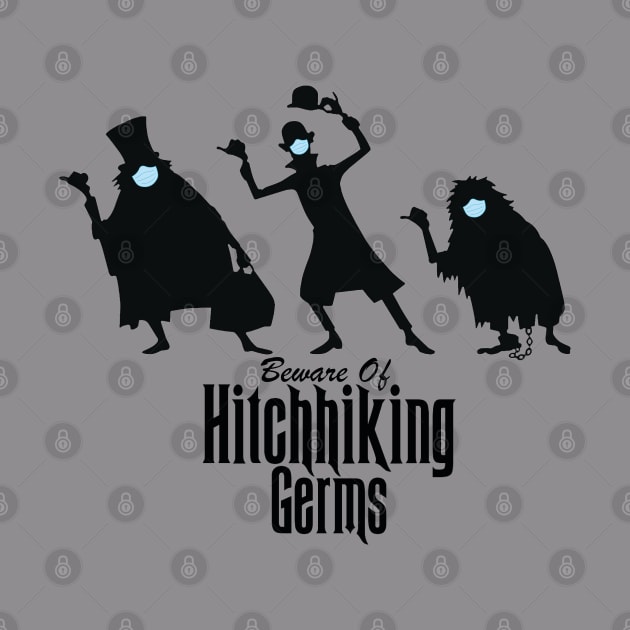 Hitchhiking Germs (Black) by smithrenders