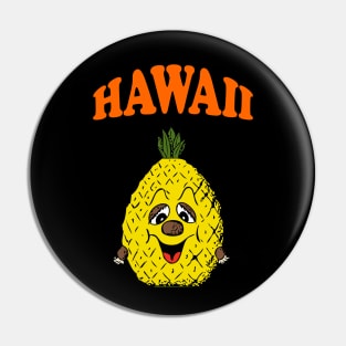 Funny Hawiian Pineapple Pin