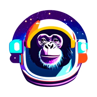 Chimpanzee Astronaut 15 T-Shirt