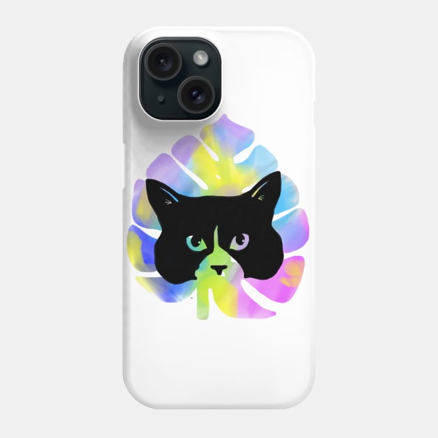 Rainbow Monster Maddie Phone Case by HousePlantHobbyist