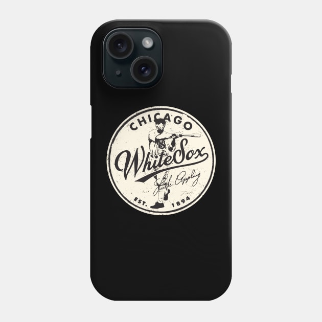 Chicago White Sox Luke Appling by Buck Tee Originals Phone Case by Buck Tee