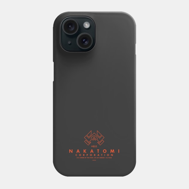 Nakatomi Corporation Minimal Edition Phone Case by BadBox