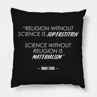 Superstition &amp; Materialism Pillow