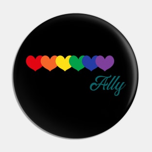 Ally Tee Pin