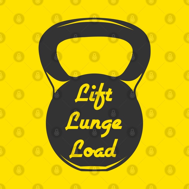 Kettlebell - lift, lunge, load by LittleAna