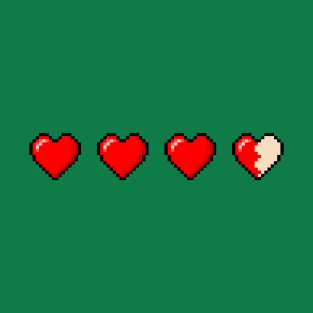 8-Bit Hearts T-Shirt