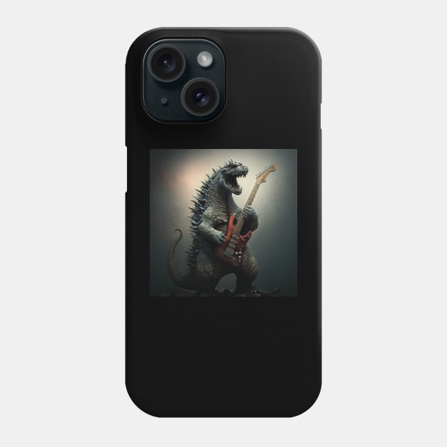 godzilla Phone Case by rocknerd