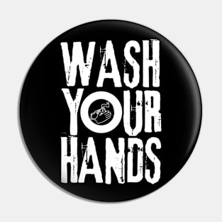 Wash-your-hands Pin