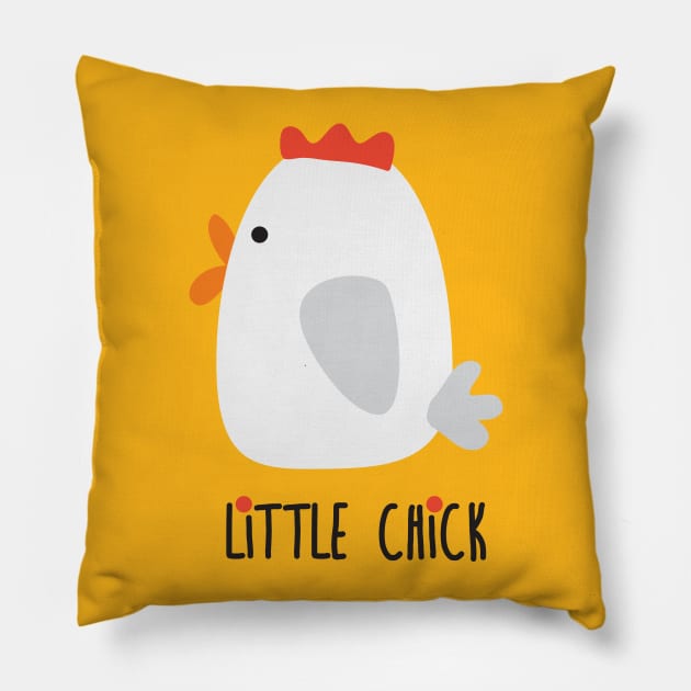 Little Chick Pillow by thedailysoe