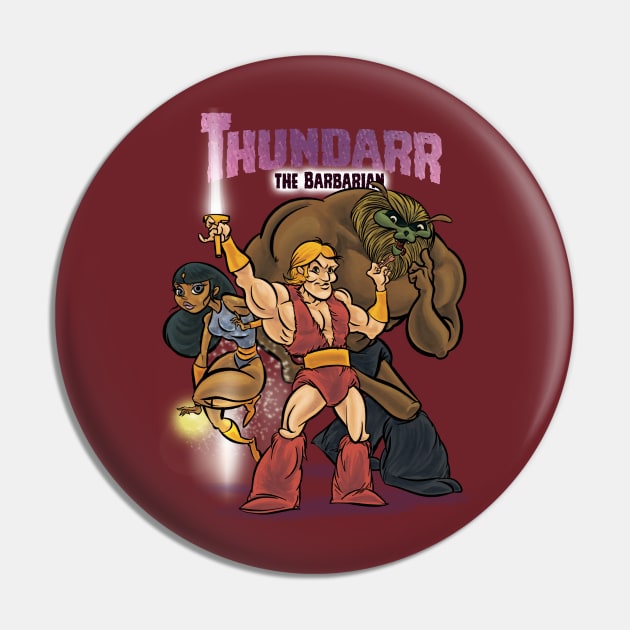 Thundarr the Barbarian Pin by majanation