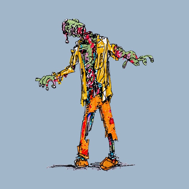 Doodle Zombie by enoogs