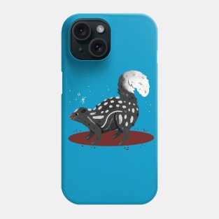 Skunk Painting Hand Drawn Phone Case