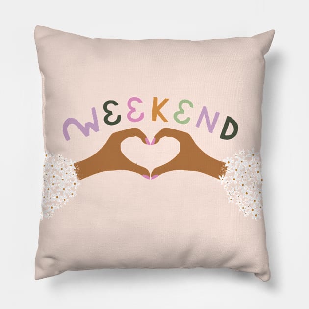 Weekend Pillow by Duchess Plum