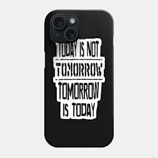 time riddle quote Phone Case