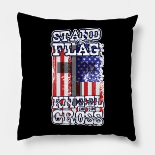 'Stand For The Flag' Awesome Navy Army Pillow