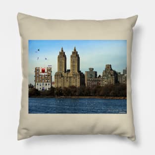 New York City, circa 1979 Pillow