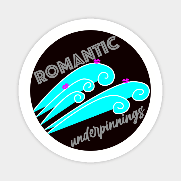 Main Logo Tee Magnet by Romantic Underpinnings Podcast