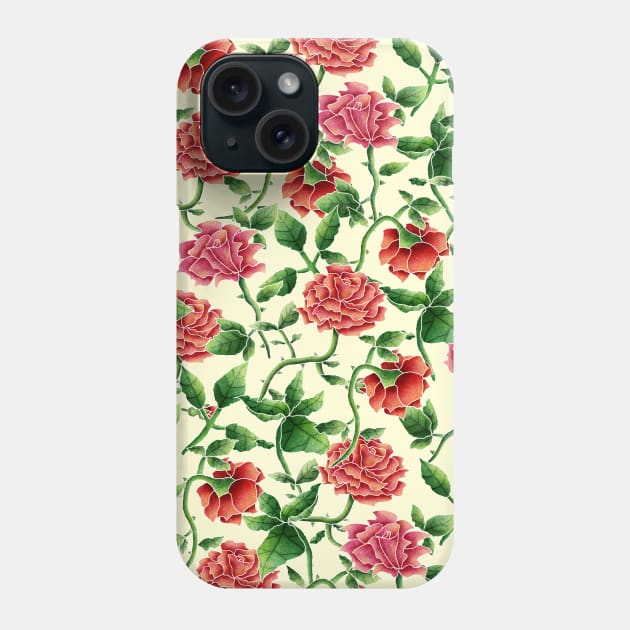 Roses Phone Case by CleanRain3675