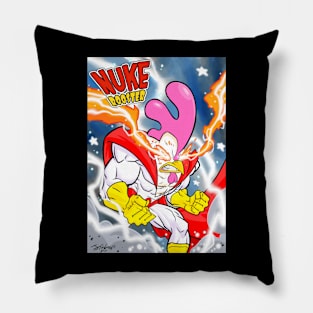 Rooster rage Pillow