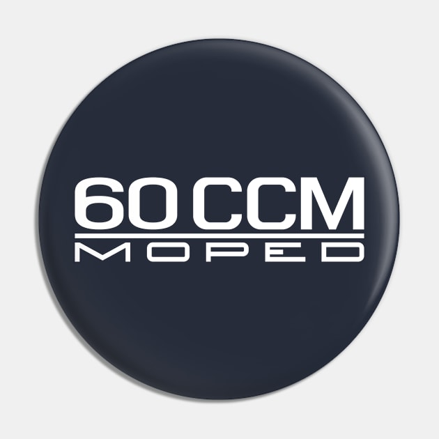 60cc moped emblem (white) Pin by GetThatCar