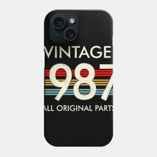 Vintage 1987 All Original Parts Phone Case